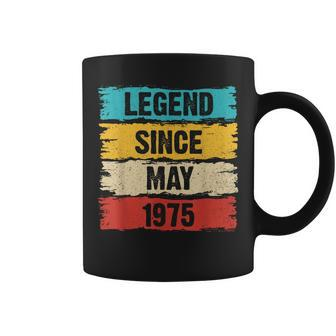 Legend Since May 1975 48 Years Old Gifts 48Th Birthday Gifts Coffee Mug | Mazezy