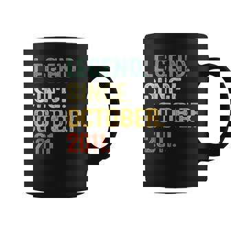 Legend Since October 2011 11Th Bday Gifts 11 Years Old Boys V2 Coffee Mug - Thegiftio