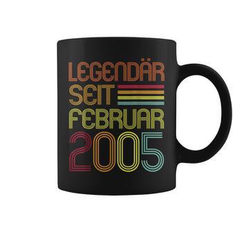 Legendär Seit Februar 2005 Geschenk 18 Geburtstag Tassen - Seseable