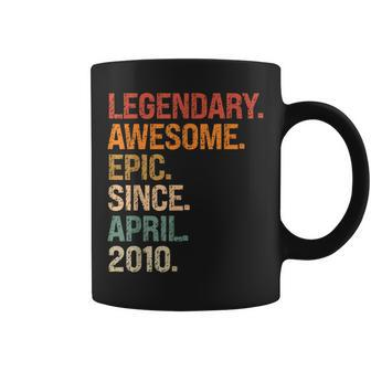 Legendary Awesome Epic Since April 2010 13Th Birthday Gifts Coffee Mug - Seseable