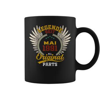 Legende Seit Mai 1991 All Original Parts 30 Geburtstag Tassen - Seseable