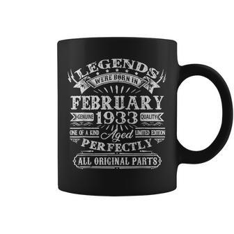 Legenden Februar 1933 Geburtstags-Tassen, 90 Jahre Vintage - Seseable