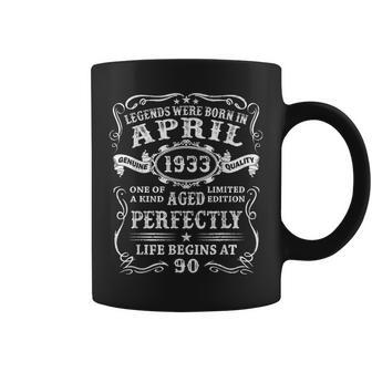 Legenden Wurden Im April 1933 Geschenk 90 Geburtstag Mann V6 Tassen - Seseable