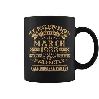 Legenden Wurden Im März 1933 Geschenk 90 Geburtstag Mann V6 Tassen - Seseable