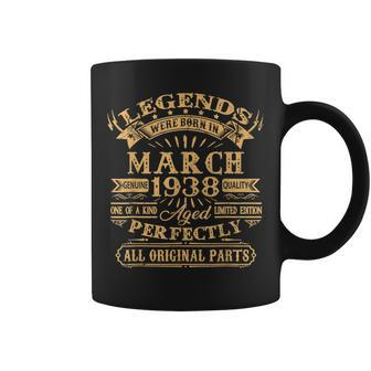 Legenden Wurden Im März 1938 Geschenk 85 Geburtstag Mann V7 Tassen - Seseable
