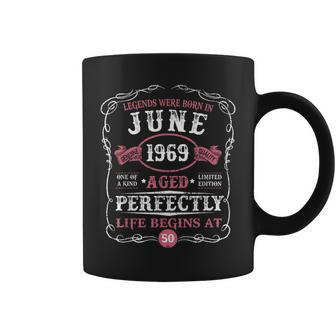 Legends Were Born In June 1969 50Th Birthday Gifts Coffee Mug | Mazezy