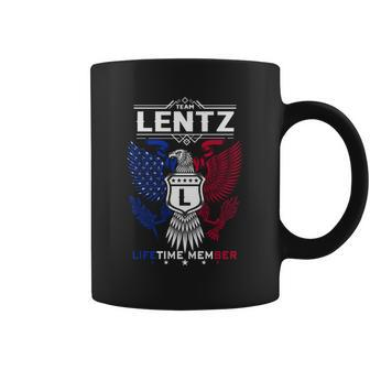 Lentz Name - Lentz Eagle Lifetime Member G Coffee Mug - Seseable