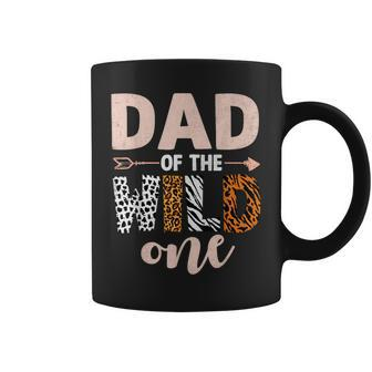 Leopard Dad Of Wild One Jungle 1St Birthday Decorations Coffee Mug | Mazezy