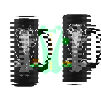 Leprechaun Tuxedo Patricks Day Diy Irish Halloween Costume Coffee Mug - Seseable