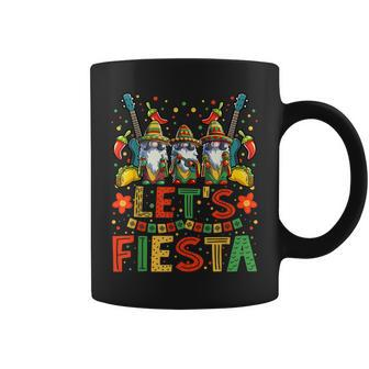 Lets Fiesta Mexican Gnome Cinco De Mayo Taco Women Men Coffee Mug | Mazezy