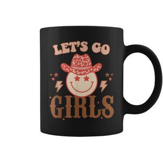 Lets Go Girls Cowgirl Boot Country Western Southern Cowgirl Coffee Mug - Seseable