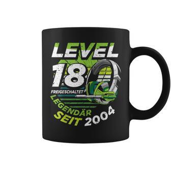 Level 18 Jahre Geburtstags Junge Gamer 2004 Geburtstag V2 Tassen - Seseable