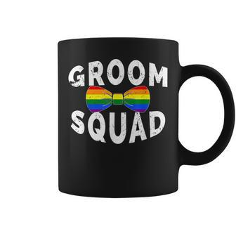 Lgbt Pride Gay Bachelor Party Grooms Squad Engagement Coffee Mug | Mazezy
