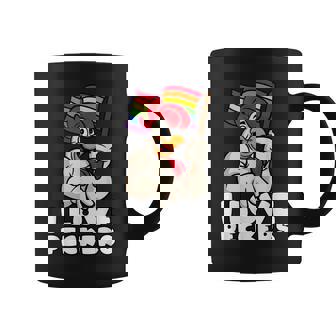 Lgbt Rainbow Flag Rooster Pun I Love Peckers Gay Chicken Dad Coffee Mug - Thegiftio