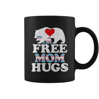 Lgbtq Trans Pride Mama Bear For Women Free Mom Hugs Coffee Mug - Thegiftio UK