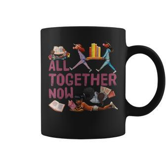 Library Books Librarian All Together Now Summer Reading Coffee Mug - Thegiftio UK