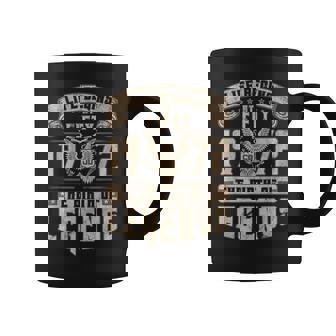Life Begins At Fifty 1972 The Birth Of Legends 50 Birthday Coffee Mug - Thegiftio UK
