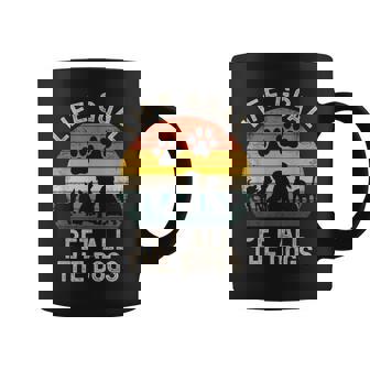 Life Goal Pet All The Dogs Pet Dog Lover Coffee Mug | Mazezy