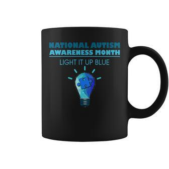 Light It Up Blue Autism Awareness Day Shirts 2019 Coffee Mug | Mazezy AU