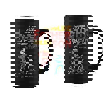 Like Father Like Son Dad Motocross Dirt Bike Fathers Day Coffee Mug - Thegiftio UK