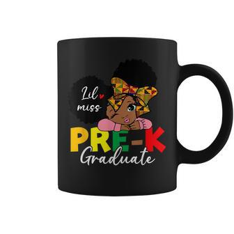 Lil Miss Prek Graduation Kente Black Girl Kid Toddlers Coffee Mug - Thegiftio UK
