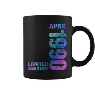 Limited Edition April 1990 33Th Birthday Born 1990 Coffee Mug | Mazezy