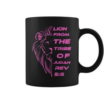 Lion From The Tribe Of Judah Christian For Women V2 Coffee Mug - Seseable