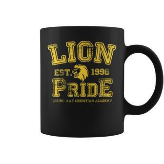 Lion Pride - Living Way Christian Academy Established 1996 Coffee Mug - Seseable