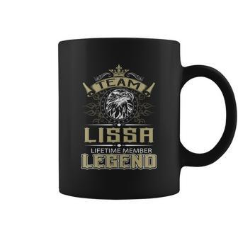 Lissa Name - Lissa Eagle Lifetime Member L Coffee Mug - Seseable