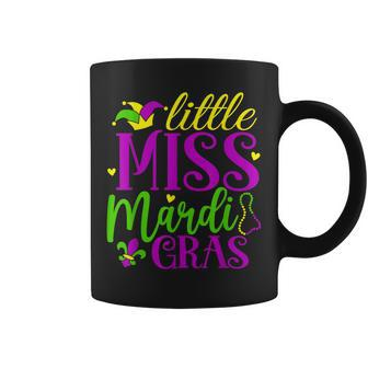 Little Miss Mardi Gras Funny Mardi Gras 2023 Coffee Mug - Seseable