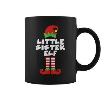 Little Sister Elf Matching Family Christmas Adorable Costume Coffee Mug