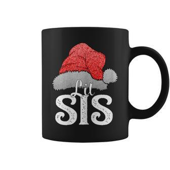Little Sister Santa Christmas Matching Family Group Pajama Coffee Mug