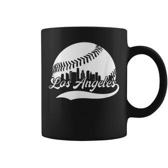 Los Angeles Baseball Women Mens Vintage La Gear Coffee Mug | Mazezy