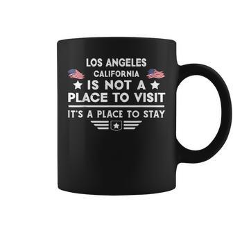 Los Angeles California Ort Zum Besuchen Bleiben Usa City Tassen - Seseable