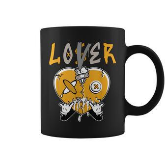 Loser Lover Drip Heart Low Citron Pulse Matching Coffee Mug | Mazezy