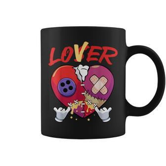 Loser Lover Drip Heart Sarcastic Creepy Scary Funny Coffee Mug | Mazezy