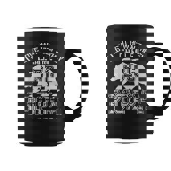 Love It Call Me Big Poppa Father Bear Gift For Mens Coffee Mug | Mazezy