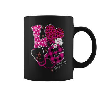 Love Pct Life Happy Valentines Day Outfit For Nurses Coffee Mug - Seseable