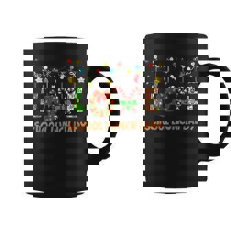 Love School Lunch Lady Teacher Christmas Light Coffee Mug - Thegiftio UK