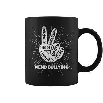 Love Sign Language Unity Day Orange Kids 2022 Anti Bullying Coffee Mug - Thegiftio UK