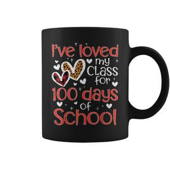 Loved My Class For 100 Days Of School Valentines Day Teacher Coffee Mug - Thegiftio UK