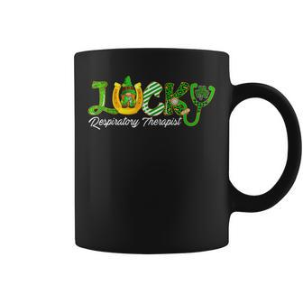 Lucky Respiratory Therapist Happy St Patricks Day Doctor Coffee Mug - Thegiftio UK