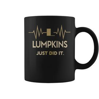 Lumpkins Just Did It Personalized Last Name Coffee Mug - Seseable