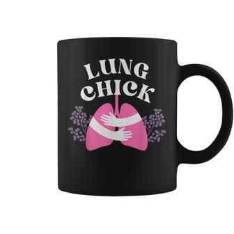 Lung Chick Respiratory Therapist Breathing Nurse Coffee Mug | Mazezy