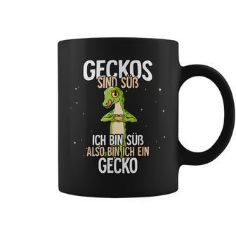 Lustiges Gecko Tassen mit Geckos sind süß Spruch, Niedliche Tierliebhaber Tee - Seseable