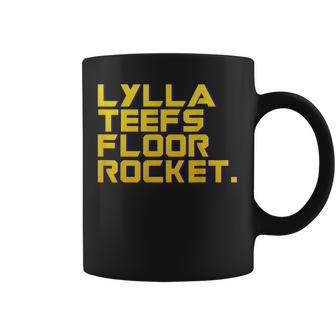 Lylla Fs Floor & Rocket - Vol 3 Retro Galaxy Style Coffee Mug - Thegiftio UK