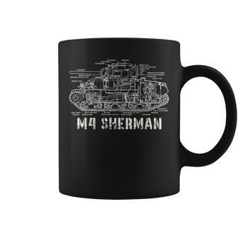 M4 Sherman Wwii Army Tank Military Coffee Mug | Mazezy