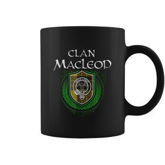 Macleod Surname Scottish Clan Tartan Crest Badge Coffee Mug - Thegiftio UK