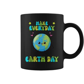 Make Everyday Earth Day Cute Earth Day 2023 Men Women Kids Coffee Mug | Mazezy