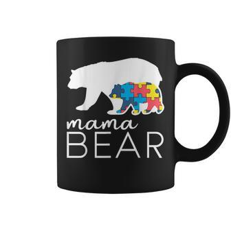 Mama Bear Autism Mom For Women Coffee Mug - Seseable